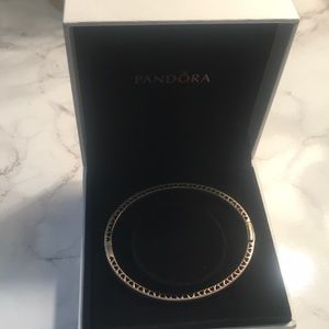 Radiant Hearts of Pandora Bangle Bracelet